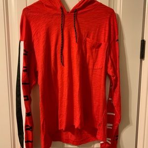 VS Pink Long Sleeve Hooded top